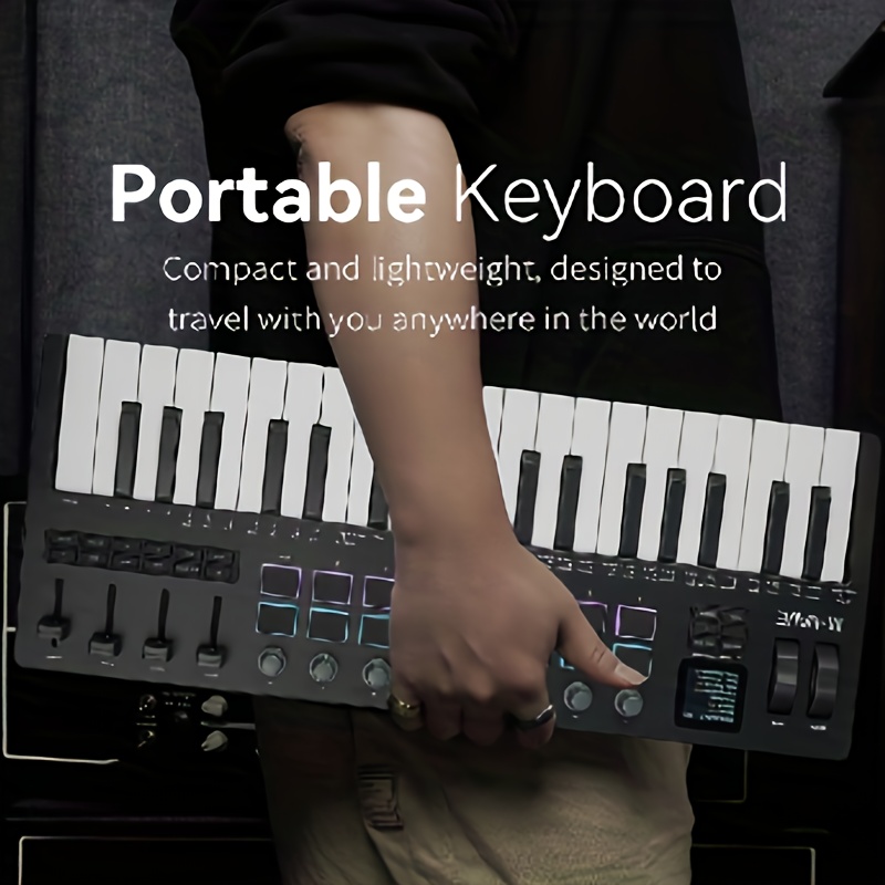 Midi Controller Pad - M-VAVE SMK37PRO 37키 블루투스 MIDI 키보드