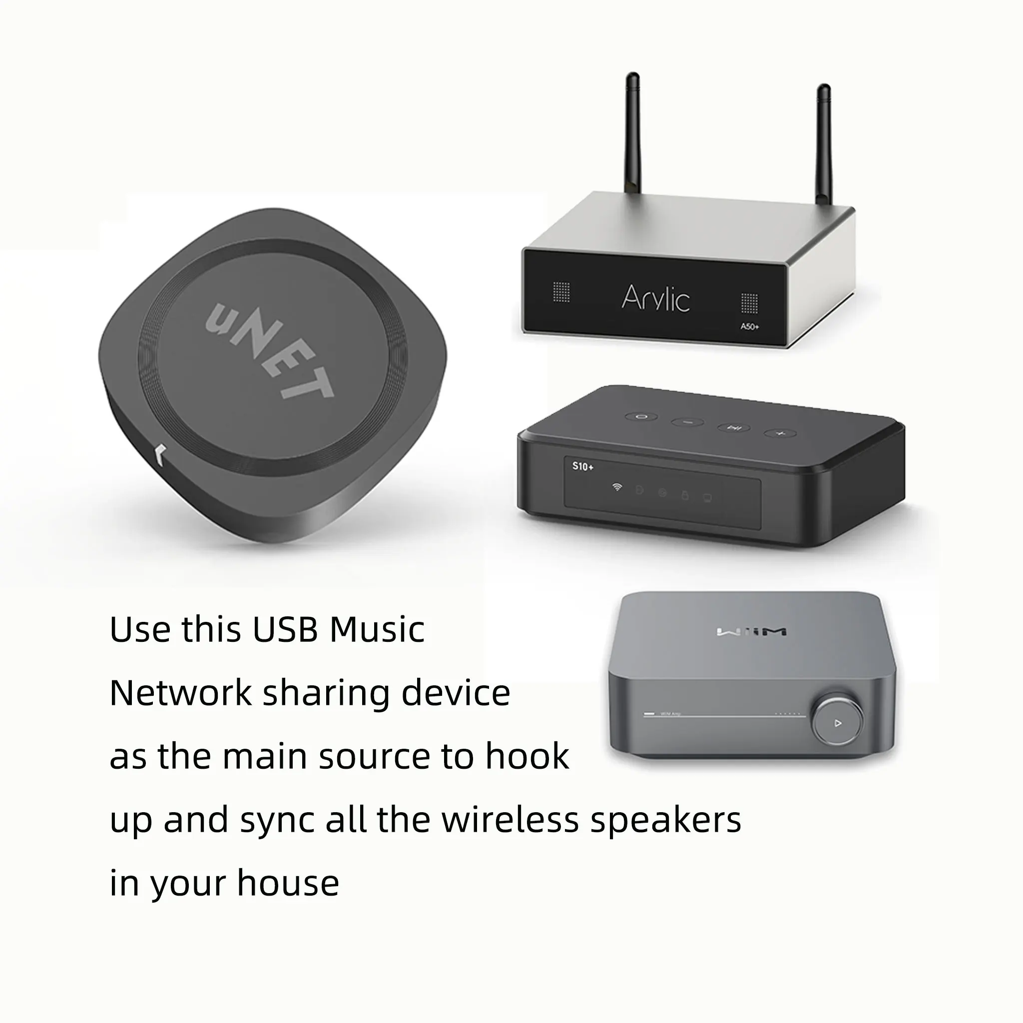 Audio Music Network - 오디오캐스트 uNET - USB 음악 네트워크
