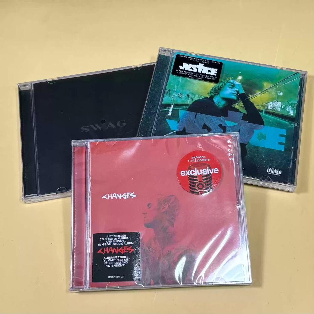Audio Music For - CD 'Justice', 'Changes', 'Swag' 저스틴 비버