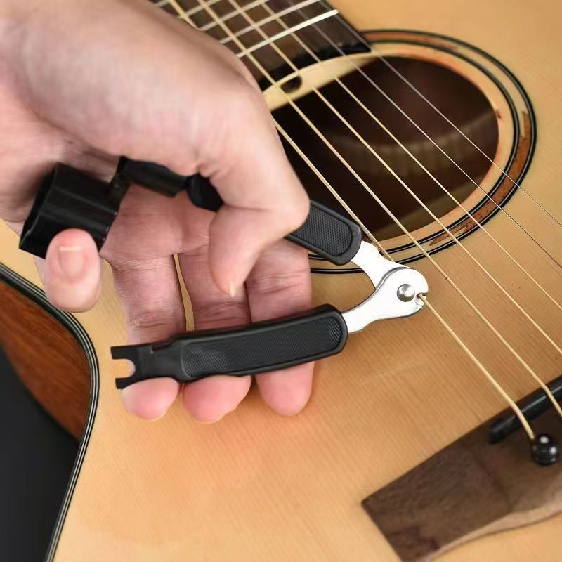 Guitar Slide Tube - 기타 3-in-1 스트링 클리퍼, 스트링 와인더,