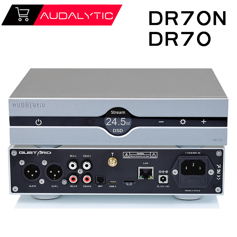 Audio Music Network - Audalytic DR70N DR70 하이파이 R2R 스트리밍