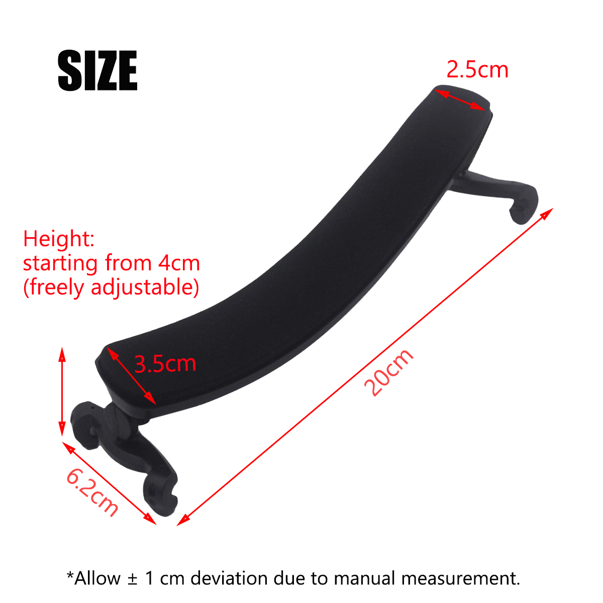 미와이어 조절 가능한 바이올린 어깨 받침대 – 4/4- - Violin Shoulder Rest 리뷰 및 가격