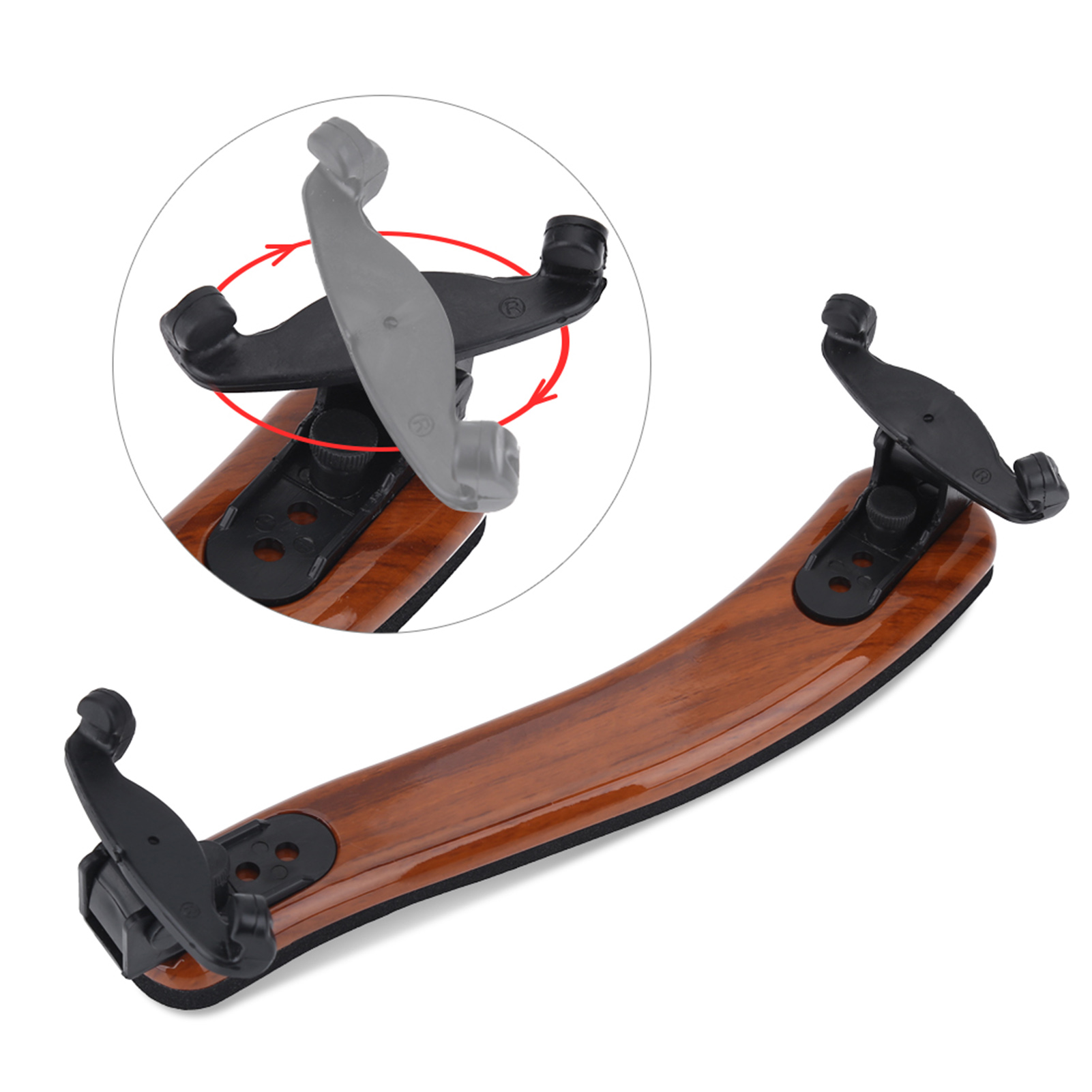 바이올린 숄더 레스트 플라스틱 패딩 단단한 나무 커피  - Violin Shoulder Rest 리뷰 및 가격