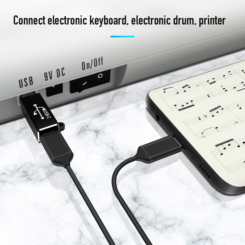 USB-C 타입 C 암-USB-B 수 어댑터 (프린터  - Midi Controller Pad 리뷰 및 가격