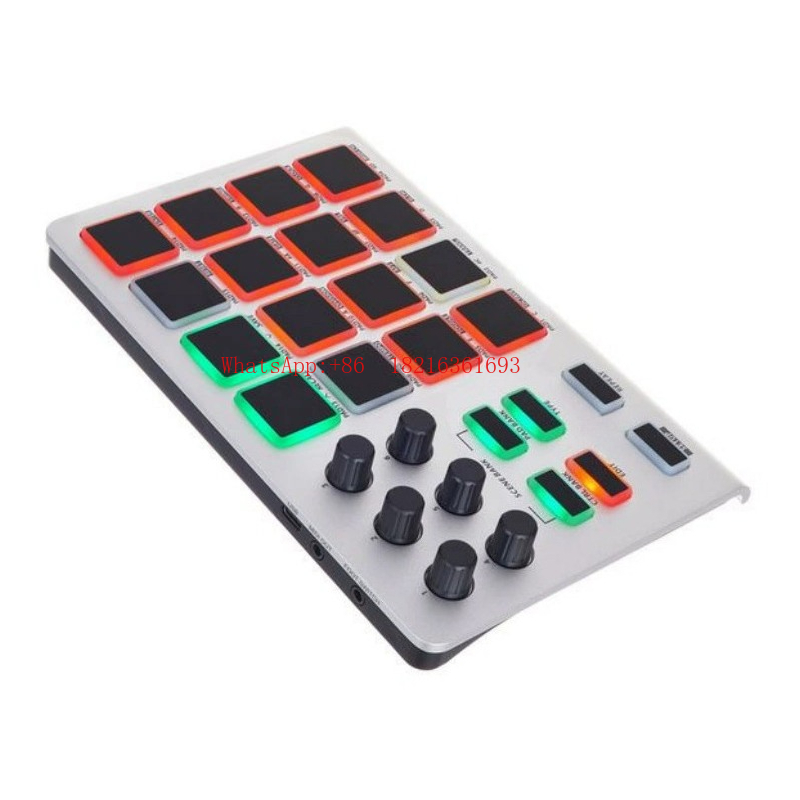 20.26NEW 휴대용 슬림 알루미늄 드럼 패드 MID - Midi Controller Pad 리뷰 및 가격