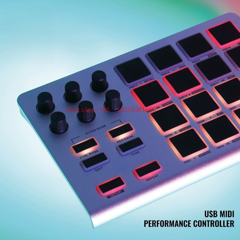 20.26NEW 휴대용 슬림 알루미늄 드럼 패드 MID - Midi Controller Pad 리뷰 및 가격