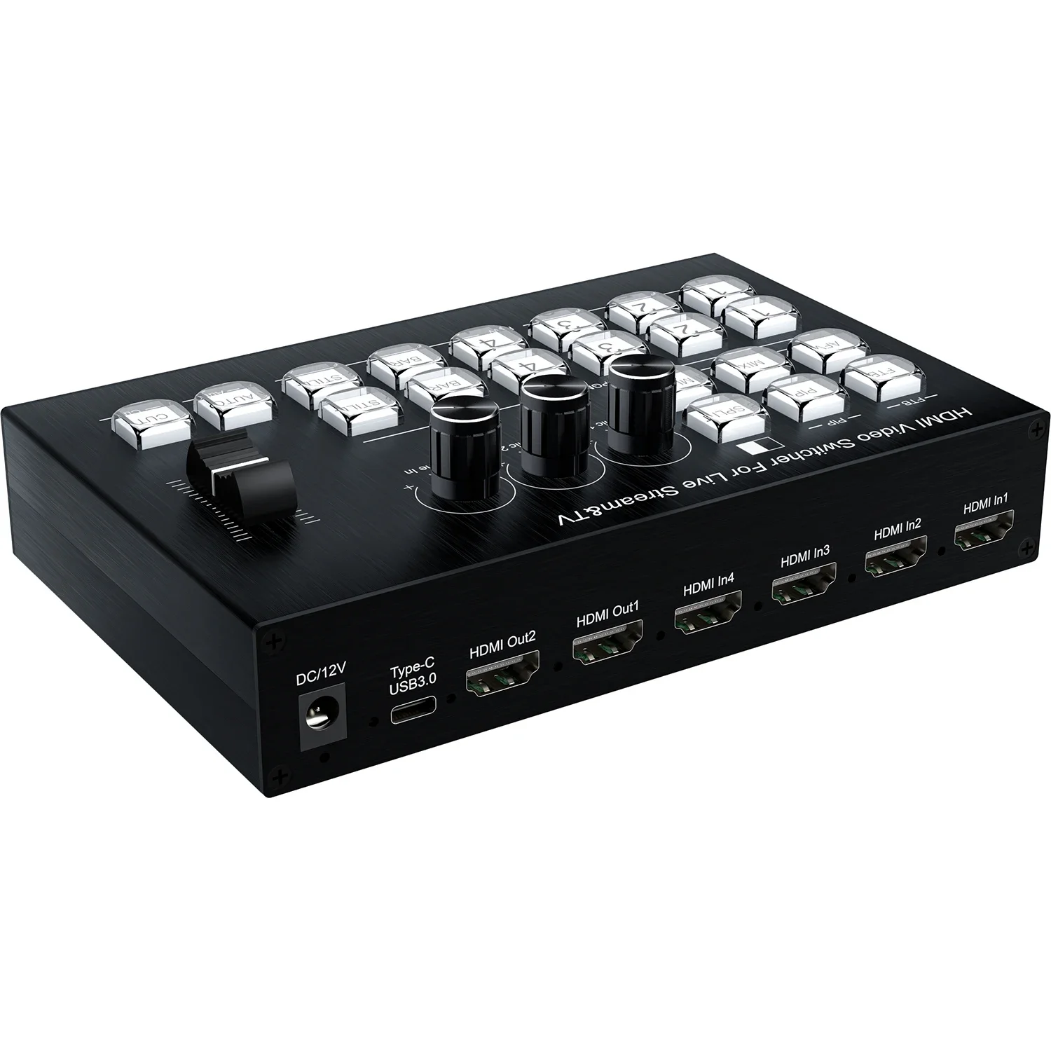 1080P 4채널 HDMI 비디오 믹서 스위처 4방향  - Audio Mixer 4 Channel 리뷰 및 가격