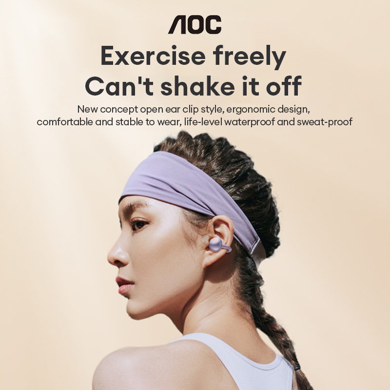 AOC ACD2544 무선 블루투스 이어클립 이어버드  - Audio To Music 리뷰 및 가격