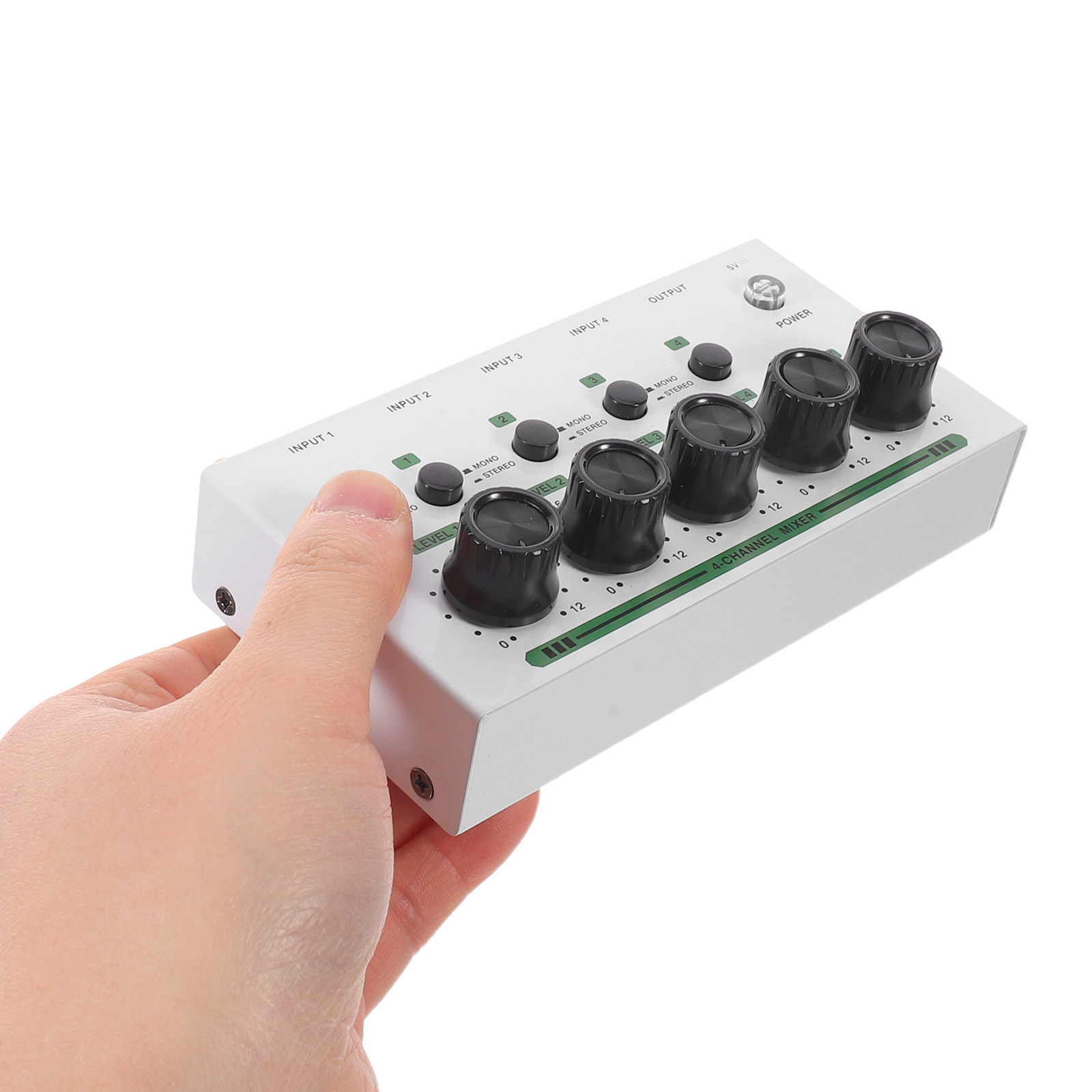 4채널 컴팩트 오디오 믹서 화이트 전문가용 스테레오 믹 - Audio Mixer 4 Channel 리뷰 및 가격