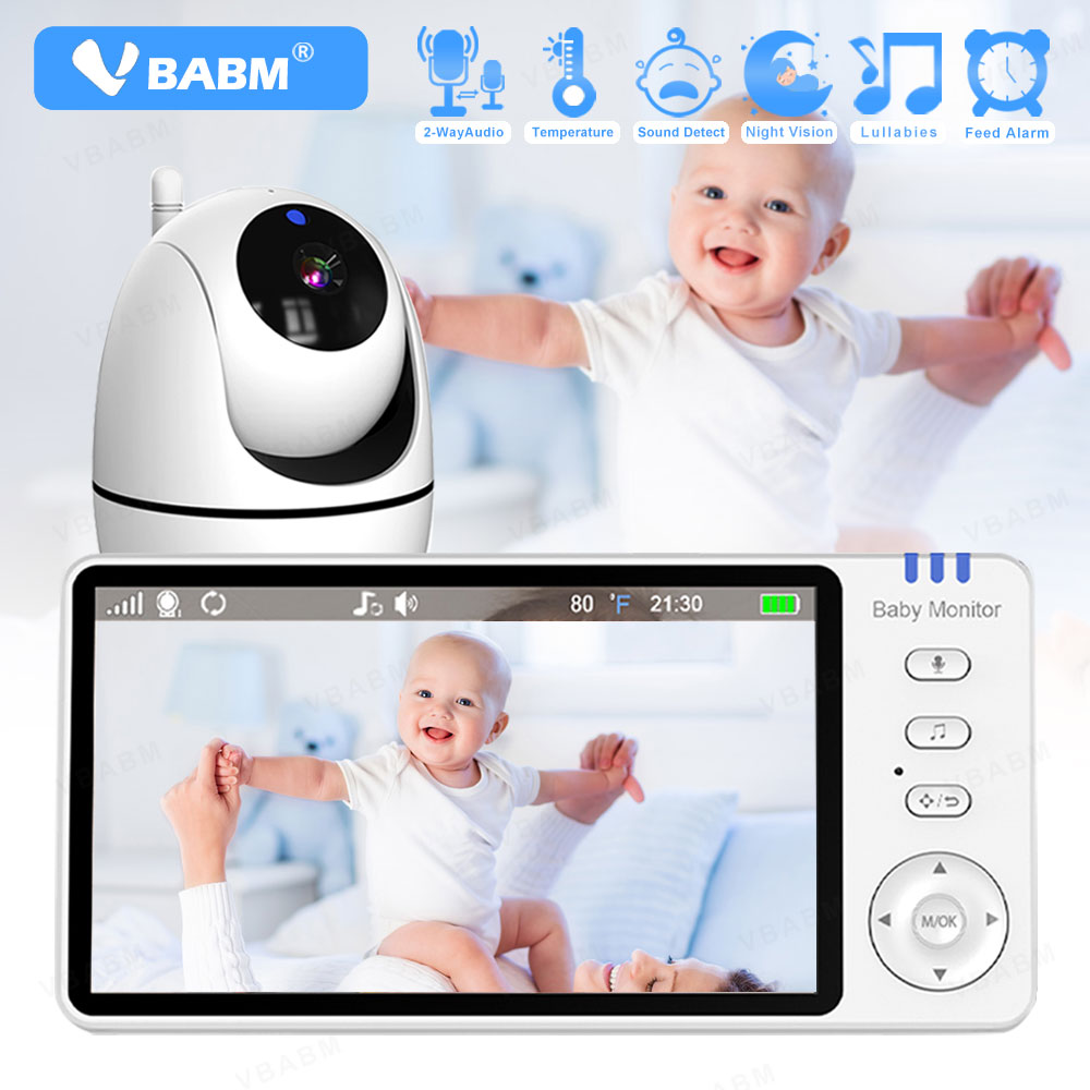 VBABM ABM501 베이비 모니터 5.0인치 350 - Audio Detect Music 리뷰 및 가격