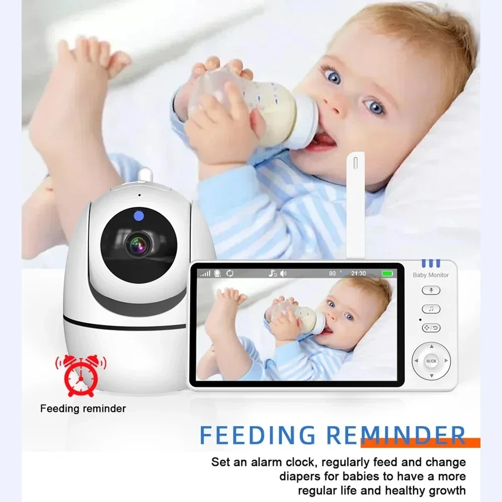 VBABM ABM501 베이비 모니터 5.0인치 350 - Audio Detect Music 리뷰 및 가격