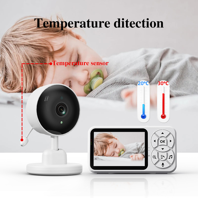 Danmini 3.5인치 베이비 모니터 컬러 스크린 디 - Audio Detect Music 리뷰 및 가격