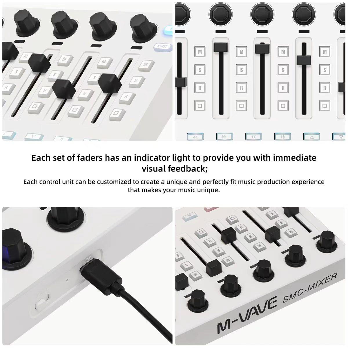 M-VAVE SMC-MIXER 무선 MIDI 컨트롤러, - Midi Controller Pad 리뷰 및 가격