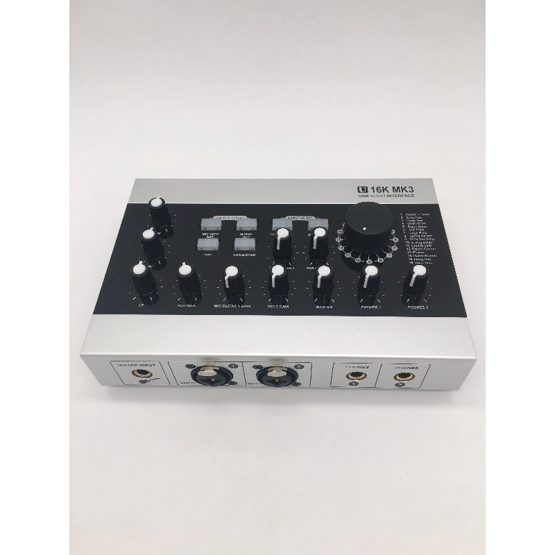 U16K MK3 USB 오디오 인터페이스 외장 사운드  - Audio Music Free Online 리뷰 및 가격