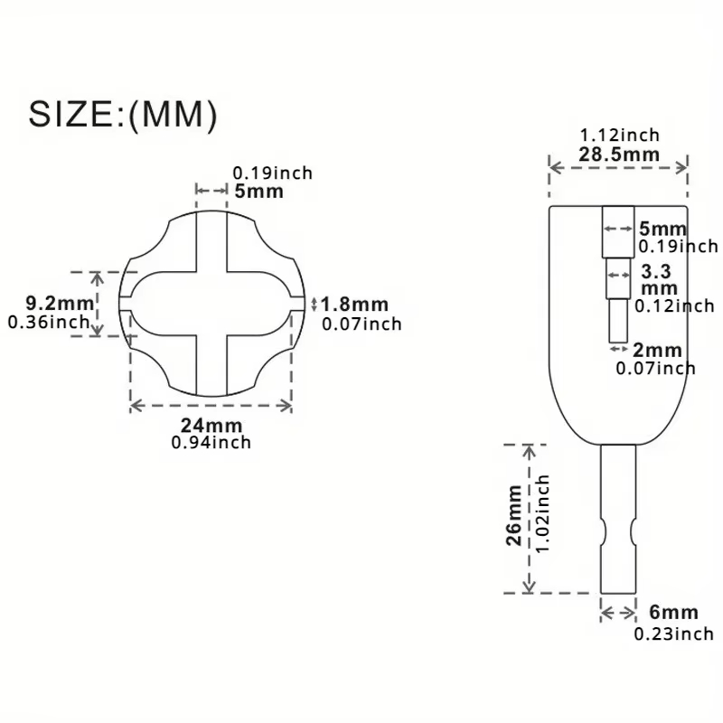Miwayer 1/2PCS 일렉트릭 기타 스트링 와인더 - Guitar Slide Tube 리뷰 및 가격