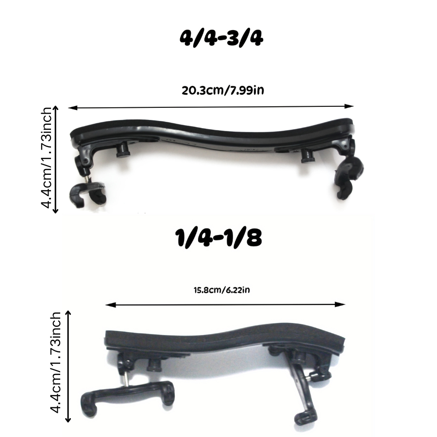 1 PC 조절 가능한 바이올린 숄더 레스트 - 1/4  - Violin Shoulder Rest 리뷰 및 가격