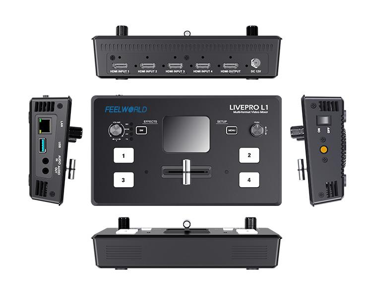 FEELWORLD LIVEPRO L1 V1 4xHDMI - Audio Mixer 4 Channel 리뷰 및 가격