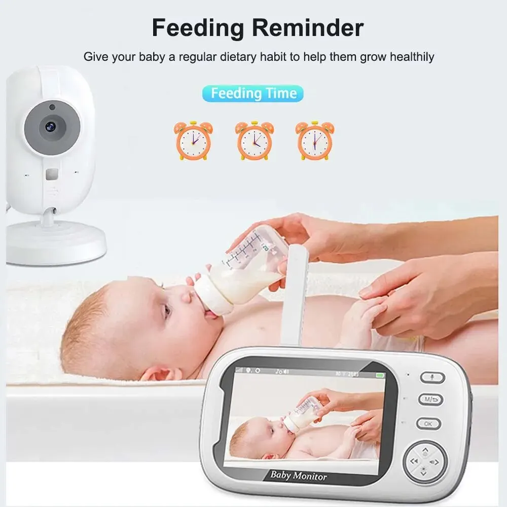 아기 모니터링 카메라 3.5인치 LCD 야간 투시 기능 - Audio Detect Music 리뷰 및 가격