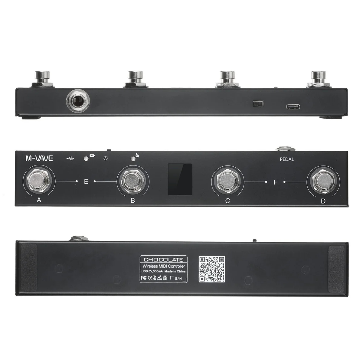 M-VAVE 초콜릿 블루투스 MIDI 풋 컨트롤러, 4 - Midi Controller Pad 리뷰 및 가격