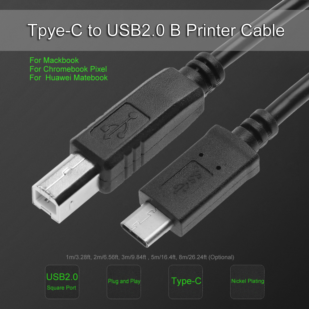 USB C-USB B 프린터 케이블 유형-B-MacBo - Midi Controller Pad 리뷰 및 가격