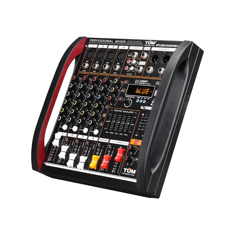 전문가용 블루투스 USB 오디오 믹서, DSP 잔향 효 - Audio Mixer 4 Channel 리뷰 및 가격