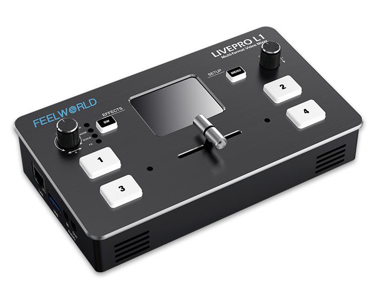 FEELWORLD LIVEPRO L1 4xHDMI 입력 - Audio Mixer 4 Channel 리뷰 및 가격