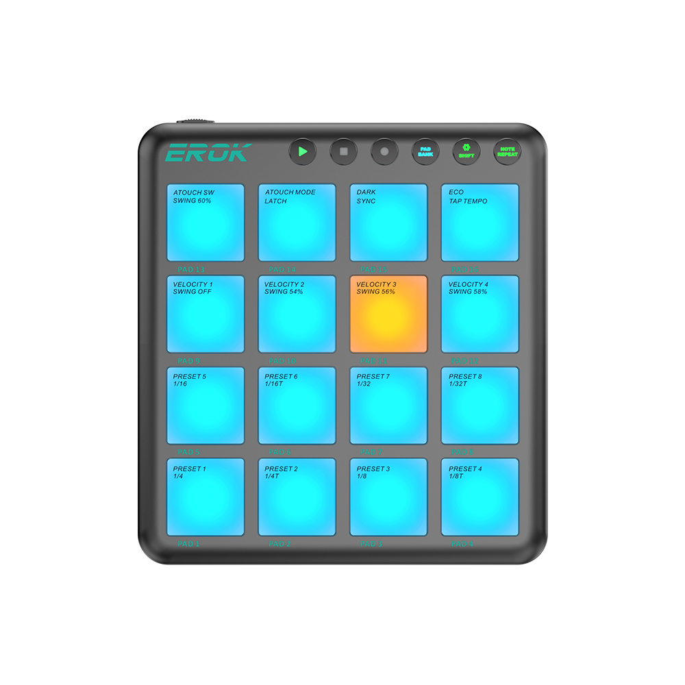 EROK PocketBeats MIDI 컨트롤러 16  - Midi Controller Pad 리뷰 및 가격