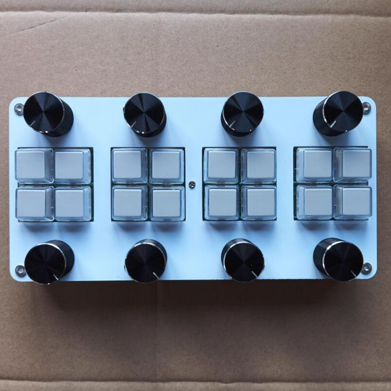 8개의 스위치와 8개의 댐핑 노브가 있는 DAW 소프트 - Midi Controller Pad 리뷰 및 가격